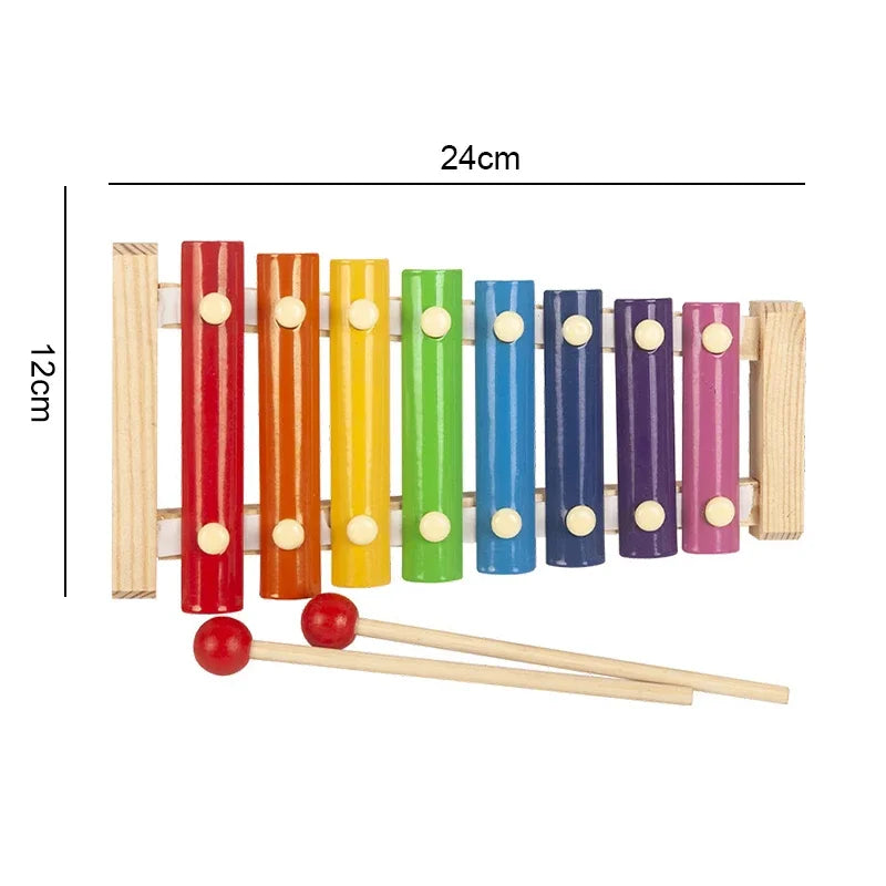 Juguetes de madera Montessori para bebés de 1, 2 y 3 años