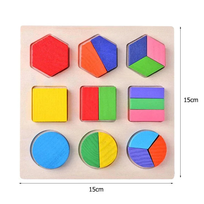 Juguetes de madera Montessori para bebés de 1, 2 y 3 años