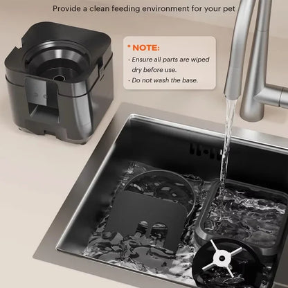 Dispensador de comida inteligente para mascotas🐾🤖, con alimentación lenta y control cuantitativo de comidas.2L