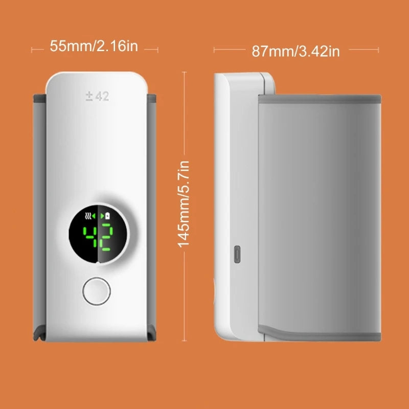 Calentador de biberones portatil